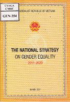 The National Strategy on Gender Equality 2011 - 2020